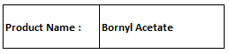Bornyl Acetate