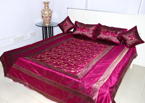 silk bedsheets