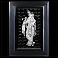 999 silver radha krishna frame