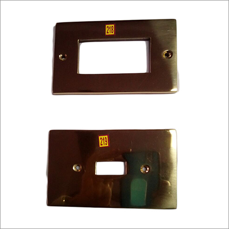 Brass Switch Board Plates Brass Switch Board Plates