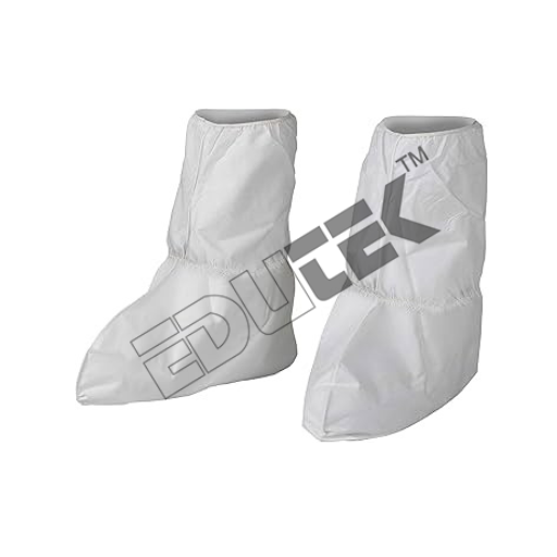 Boot Cover - Non-woven Fabric, 15x38 Cm, Blue | Latex-free Elastic, Slip-resistant, Waterproof, Sterile/non-sterile Options