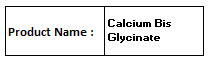 Calcium Bis Glycinate