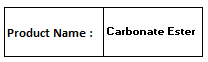 Carbonate Ester