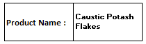 Caustic Potash Flakes
