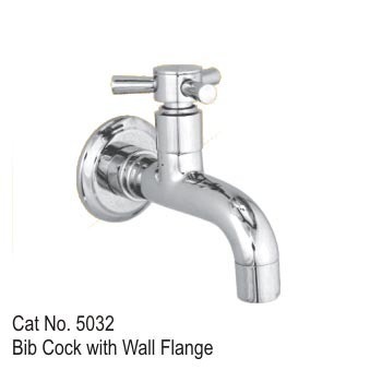 Bib Cock With Wall Flange