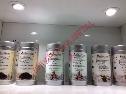 Tea Round Tin