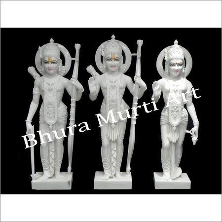 Marble Ram Darbar Murti