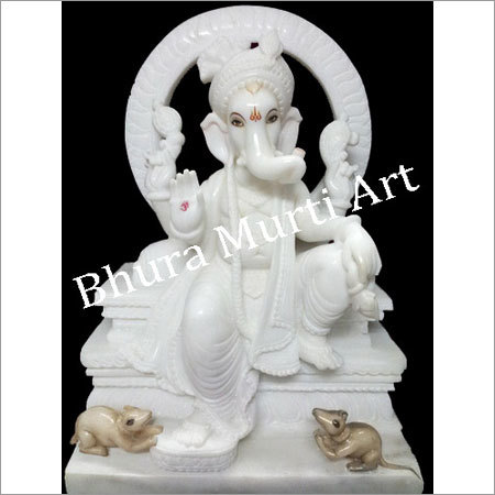 Marble Lord Ganesha Statue