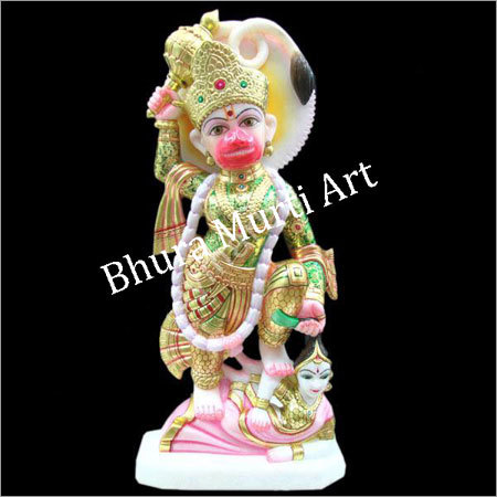 Lord Hanuman Marble Statue