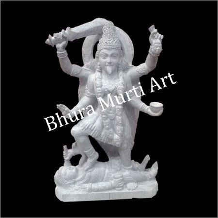 White Marble Kali Statue