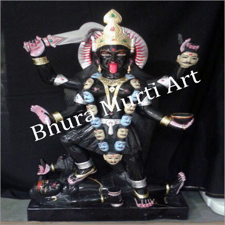 Black Marble Kali Statue