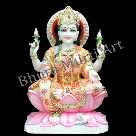 Maa Laxmi Marble Statue