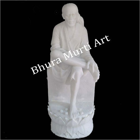 Sai Baba Marble Statue