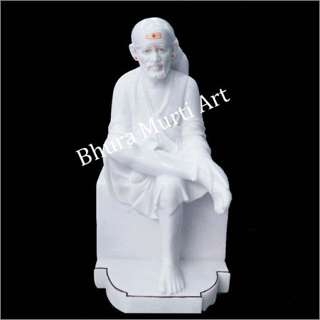 Handmade Sai Baba Marble Statue