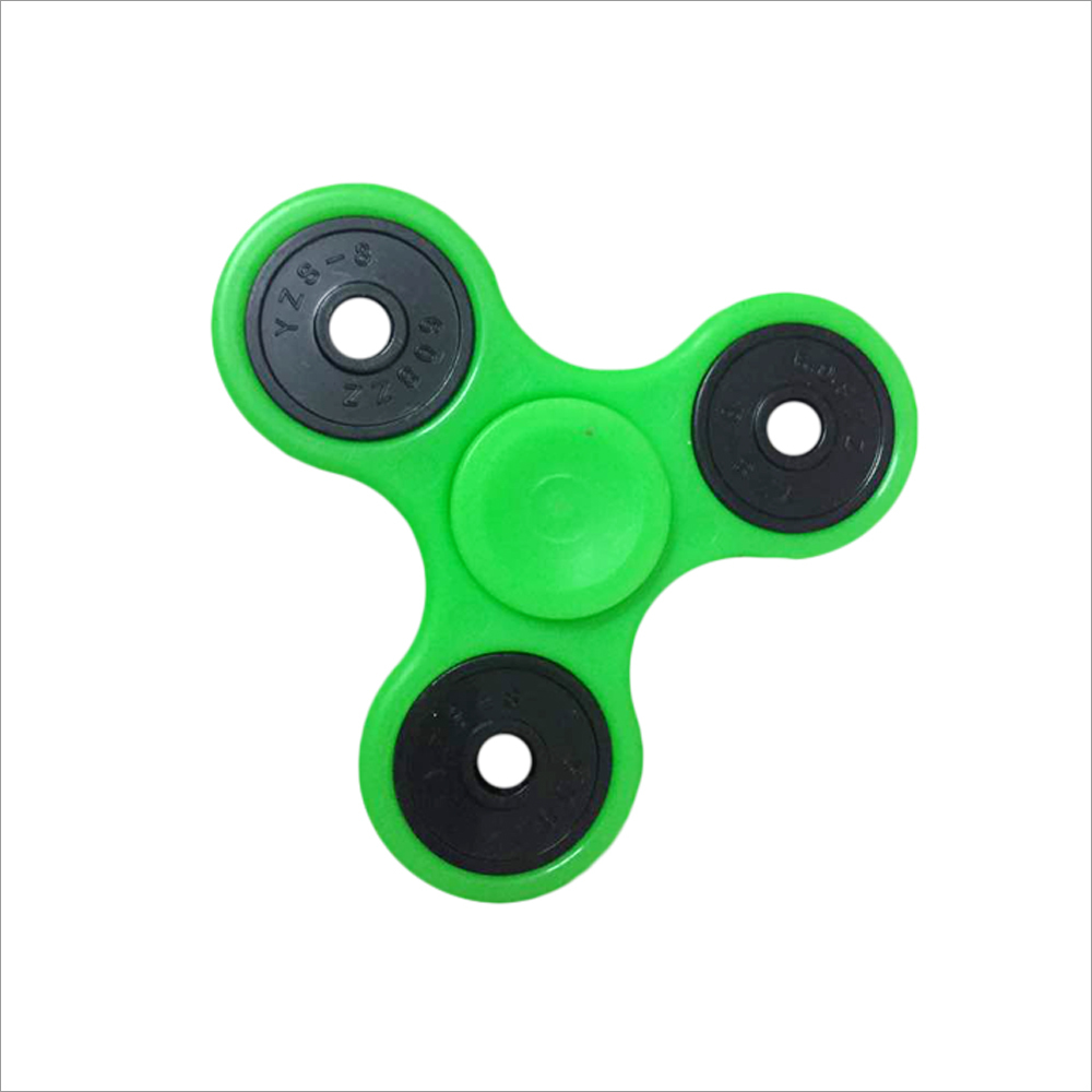 Green Plastic Fidget Spinner