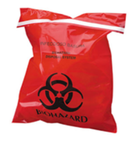 Bio-Hazardous Waste Disposal Bag
