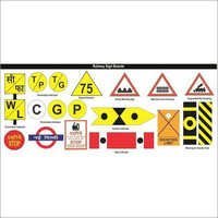 Railway Sign Board