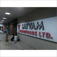 Crystal Sign Board Application: Shop