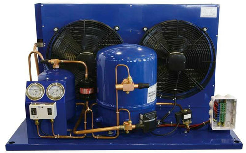 Condensing Unit - Inner Grooved Copper Tubes, High Cooling Efficiency | Low Power Consumption, Easy Operation, Heat Pump Option