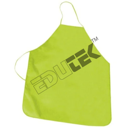 Non Woven Apron - 36x42 Inch, Green Non-woven Material, 100 Gsm Weight, 1.5 Mm Thickness | Ideal Protective Wear For Painting, Cooking, Cleaning