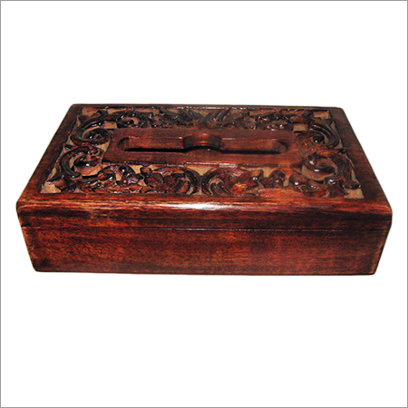 Carved Wooden Box
