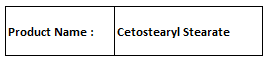 Cetostearyl Stearate - White Flakes, 98% Purity, 55-65°C Melting Point | Skin Conditioning, Emulsifier, Stabilizer, Thickener, Emollient