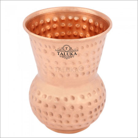 Copper Belly Glass Dotted