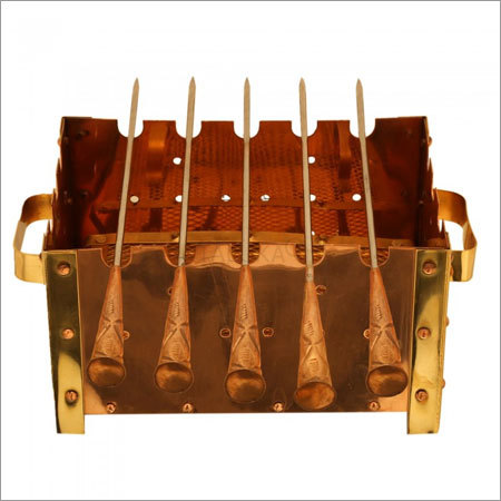 Copper and Brass Kabab Panel