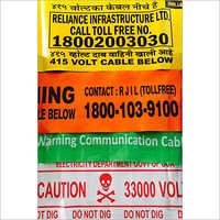 Warning Fiber Optical Cable Tape