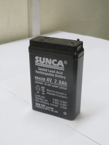 Rechargeable Battery 4V 2.0Ah
