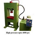 Hydraulic Tile Press Machine - 7.5 Hp Motor, 4000 Psi, 38-45 Tonne Load Capacity | Fast Cycle Speed, Heavy Duty Power Pack, High Production, Green