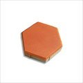 Hexagonal Paver Tile Moulds - Plastic, 100mm/80mm/60mm/40mm Sizes, Orange Color | Lightweight, Scratch Proof, Easy To Clean