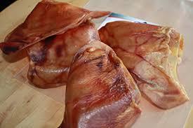 100% Dried Pigs Ears for Dogs