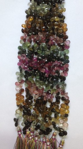 Multi Tourmaline Pears