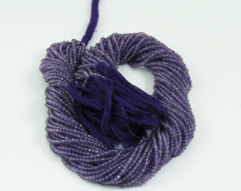 Amethyst Micro Faceted Beads