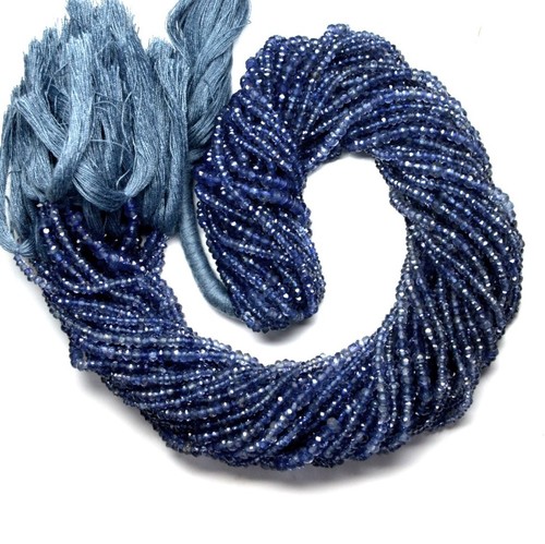 Iolite Rondell Faceted