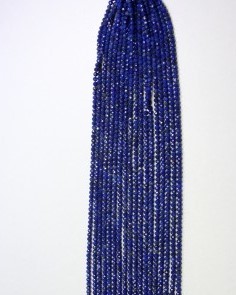 Lapis Micro Faceted Beads