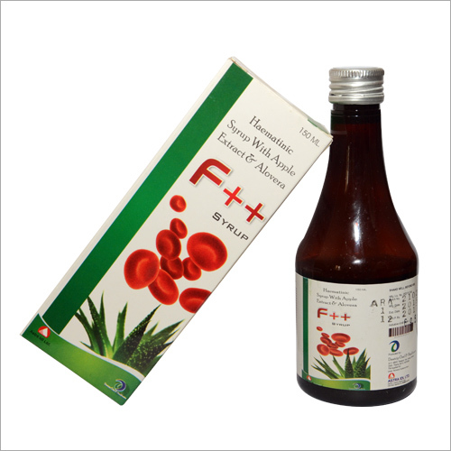 Haematinic Syrup With Apple Extract & Aloe Vera - Glass Bottle 15ml | Iron Supplement Folic Acid Vitamin B12 Natural Ingredients