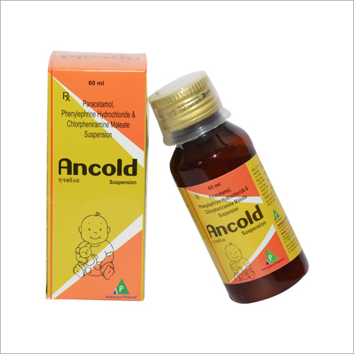 Paracetamol, Phenylephrine Hydrochloride & Chlorpheniramine Maleate Suspension