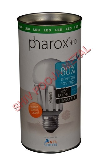 White And Silver Led Bulb Box