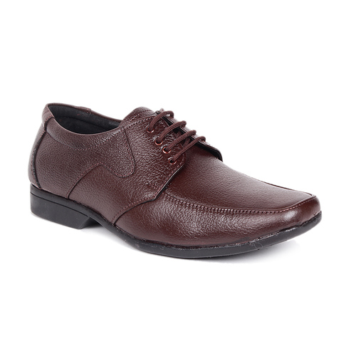 Formal Brown Shoes - Leather, Sizes 6-11, Brown | Lace-Up Closure, Rubber Sole, Comfortable Durable Formal Wear