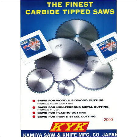 Silver Kyk Tungsten Carbide Tipped Circular Saw Blade