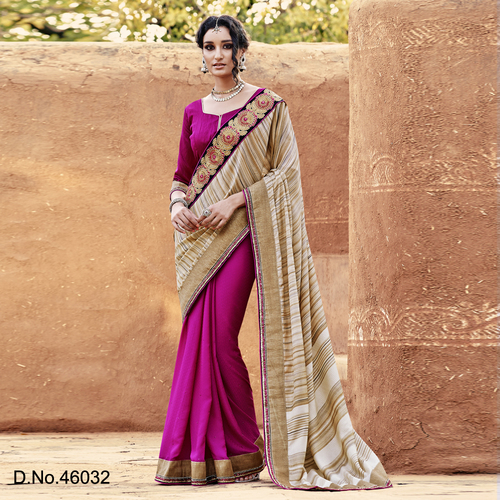 Designer Embroidery Saree