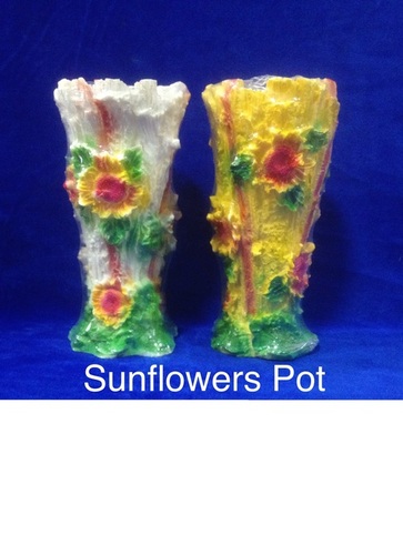 Sunflower Pot Height: 24 Inch (In)