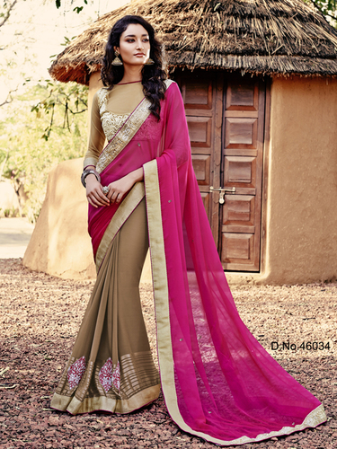Designer Embroidery Saree