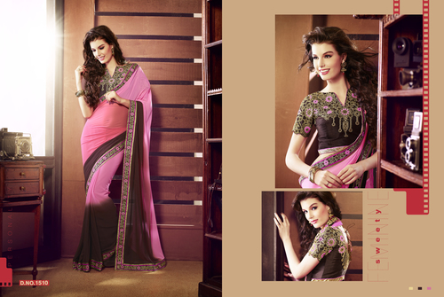 Heavy Embroidery Sarees