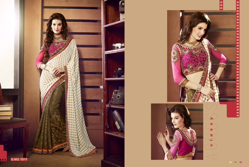Indian Brasso Saree