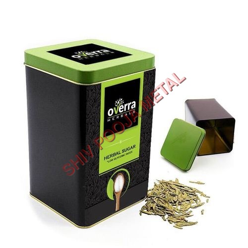Green And Black Corporate Gifting Tin Box