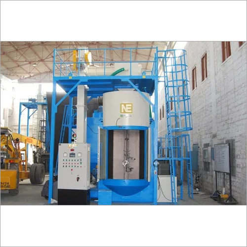 Airless Indexing Hanger Type Shot Blasting Machine