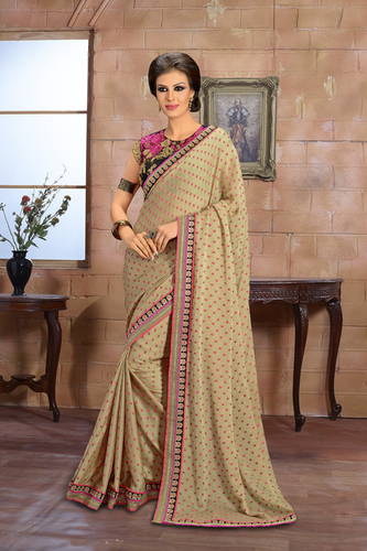 Machine Embroidery Sarees